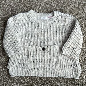 Zara Speckled Cream Kids Sweater